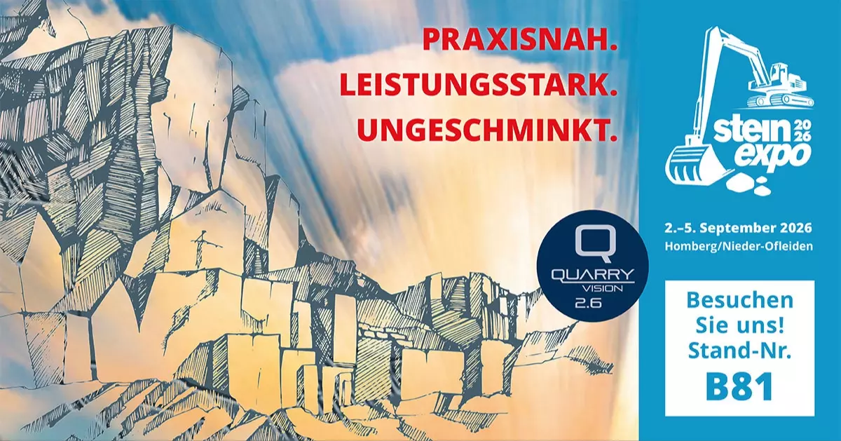 Flyer für die Stein-Expo 2026